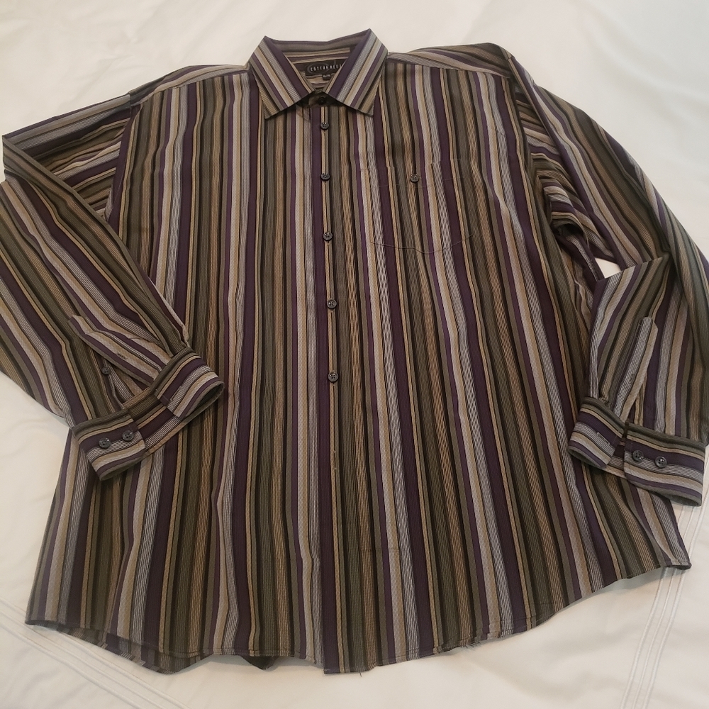 Mens long sleeve dress shirt